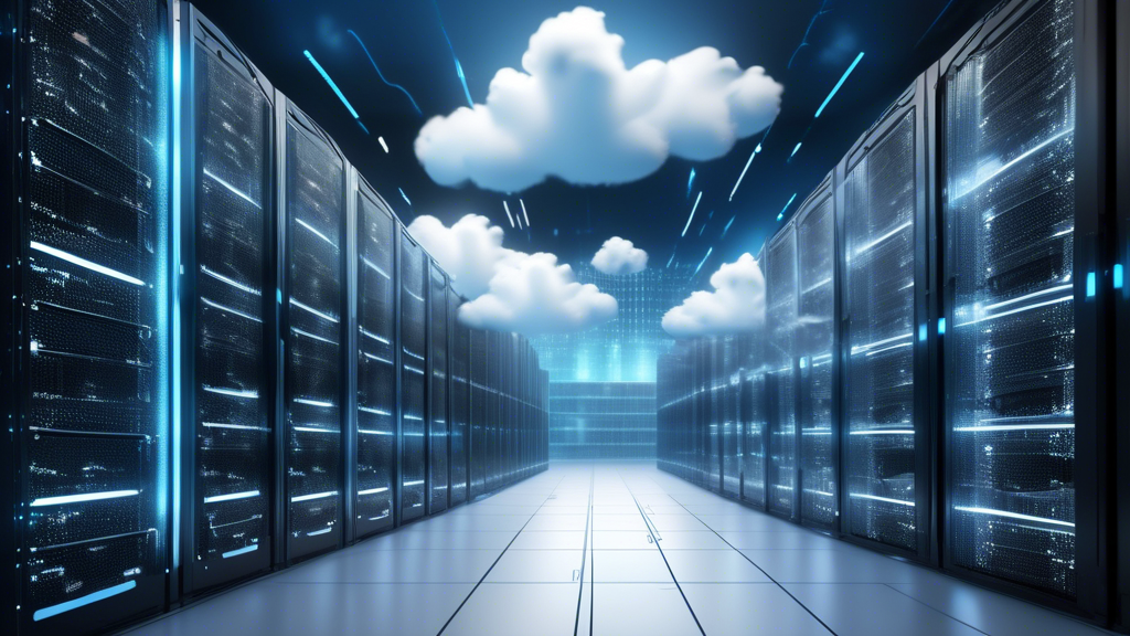 A cloud data center hosting cloud servers on top of high-performance servers with a high-speed network connection, resulting in a reduced latency