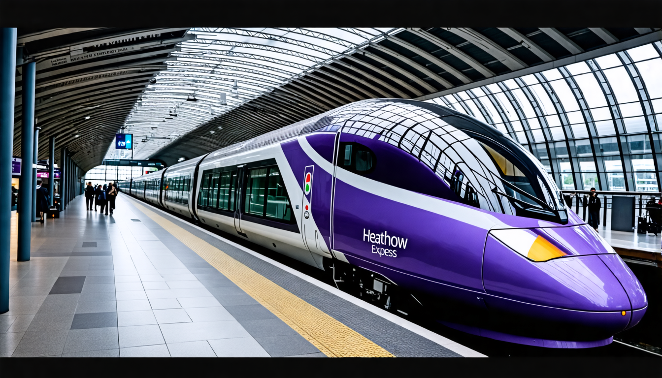 A historical journey through Heathrow Express, showcasing the evolution of the service and its impact on London's transportation system.