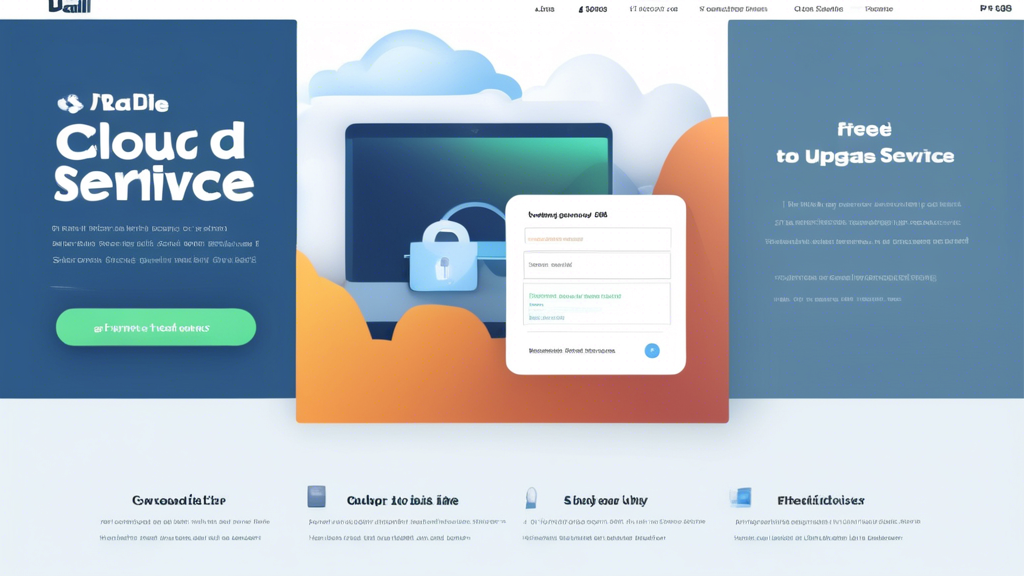 **DALL-E Prompt:** A website designed for students with paid cloud services to upgrade their projects, and Free SSL is one of the offers displayed.