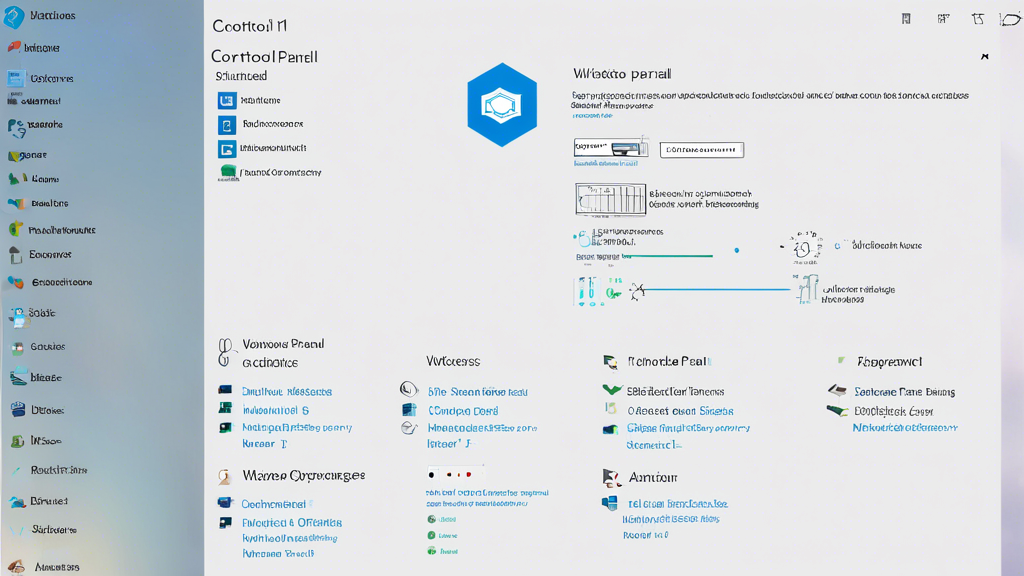 A screenshot of a Windows 10 hosting control panel, showcasing reliable and feature-rich hosting services. The control panel should include options for ser