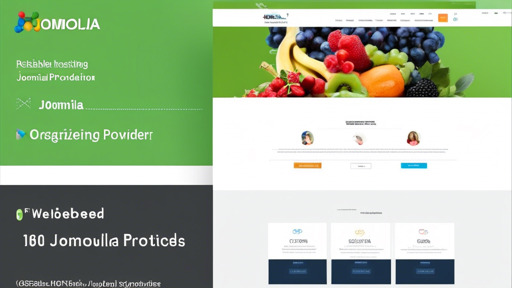 A website hosted by a reliable Joomla hosting provider, showcasing a clean, organized, and user-friendly interface, ensuring a seamless user experience.